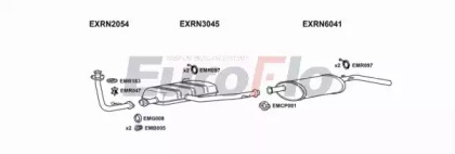 Система выпуска ОГ EuroFlo RNMAS25D 7001A